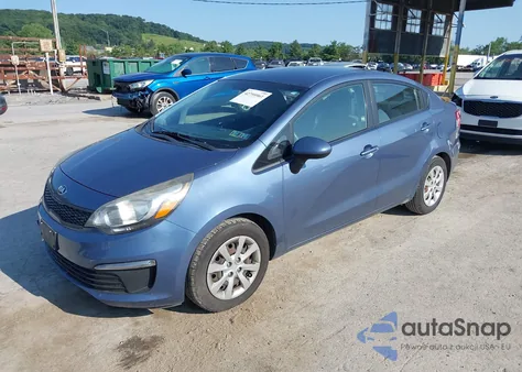 2016 Kia Rio Lx from USA, damaged, VIN KNADM4A3XG6554320